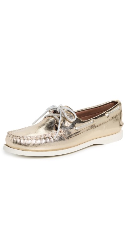 Sperry Authentic Original Boat Shoes Gold