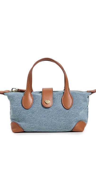 Stoney Clover Lane Pouchette Crossbody Bag Denim