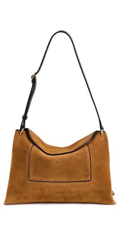 Wandler Penelope Slouch Bag Cognac Suede - 5889