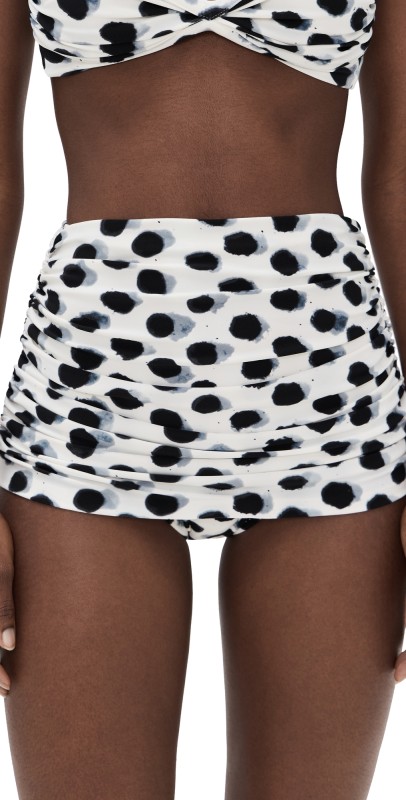 Norma Kamali Bill Swim Bottoms PAINT DOT