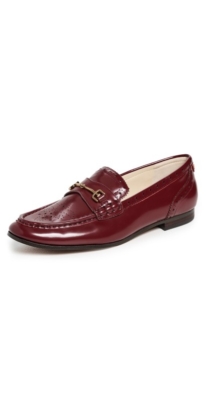Sam Edelman Liona Loafers French Merlot