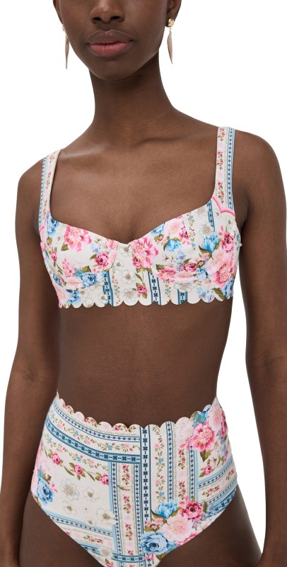 Agua Bendita Balena Meraki Bikini Top Multicolor