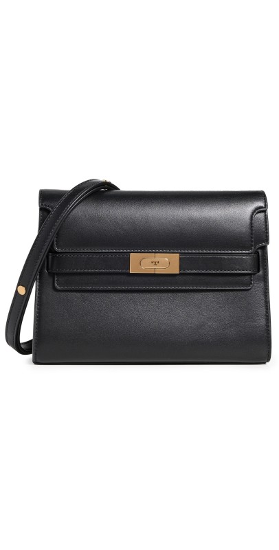 Tory Burch Lee Radziwill Shoulder Bag Black