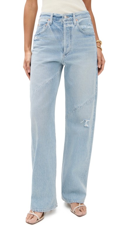 Citizens of Humanity Ayla Swirl Baggy Cuffed Jeans Hallstatt