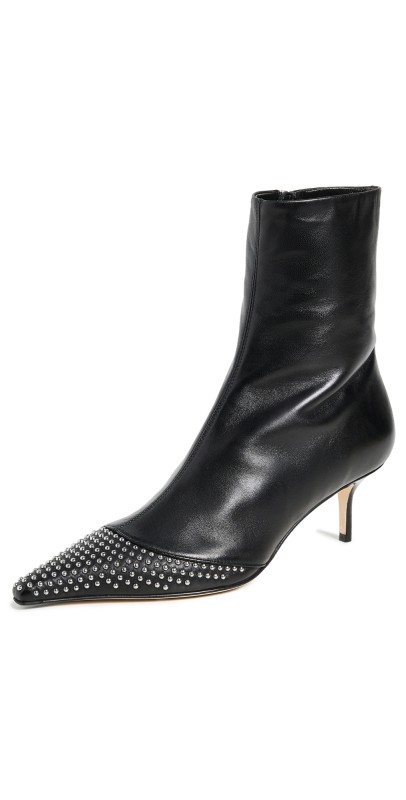 AEYDE Roe Mini Studs Heels Black