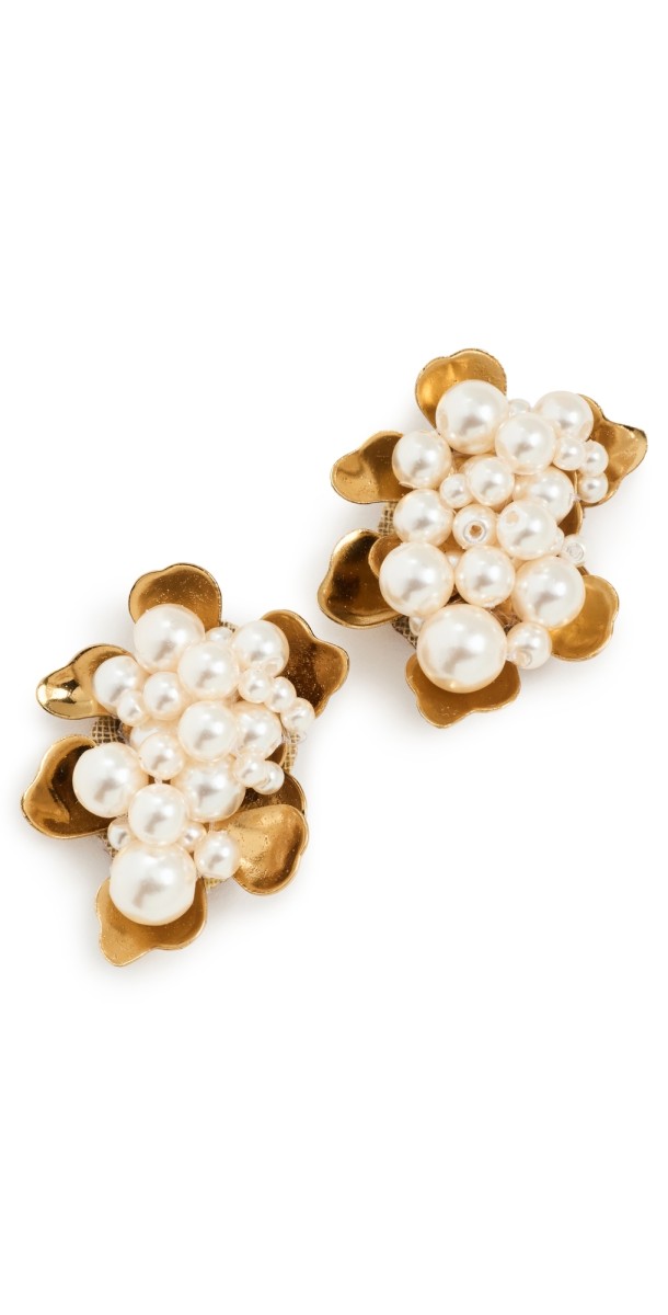 Deepa Gurnani Deepa by Deepa Gurnani Nea Earrings Gold