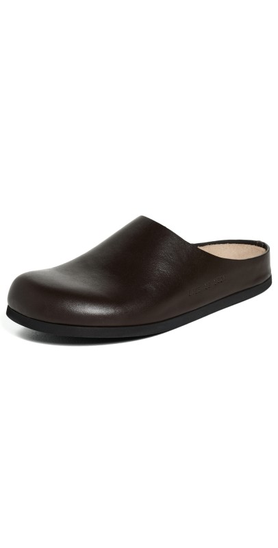 Common Projects Leather Clogs Brown