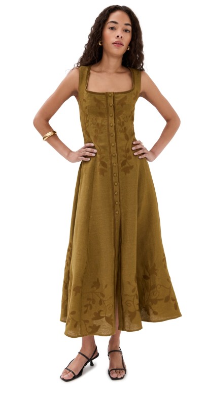 Lug Von Siga Mila Dress Mustard