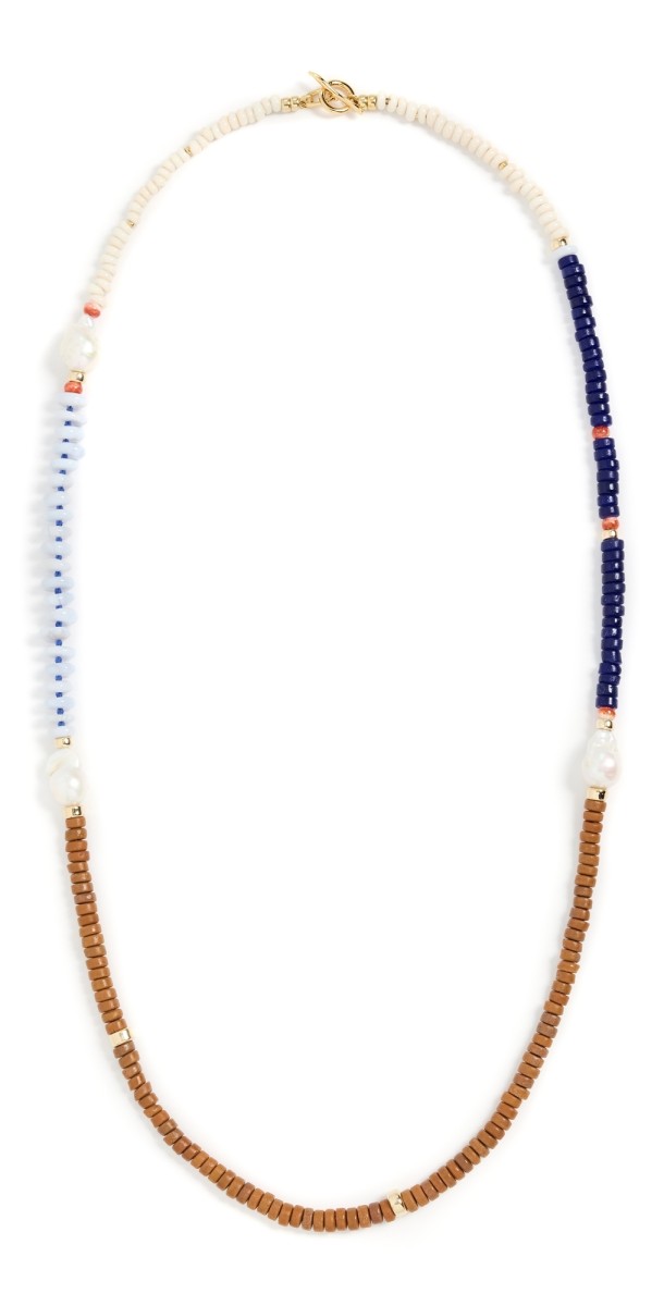 Lizzie Fortunato Cabana Necklace In Coastline Mult