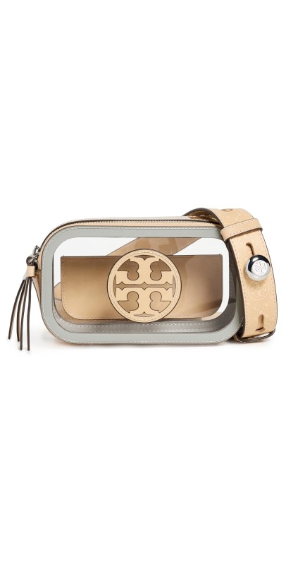 Tory Burch Miller PVC Mini Crossbody Bag Clear