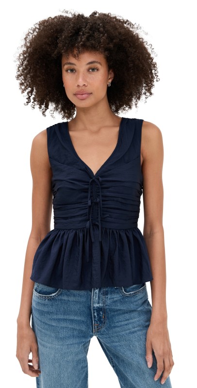Cinq à Sept Sina Top Navy