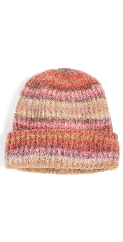 Lack Of Color Illusion Beanie Rust