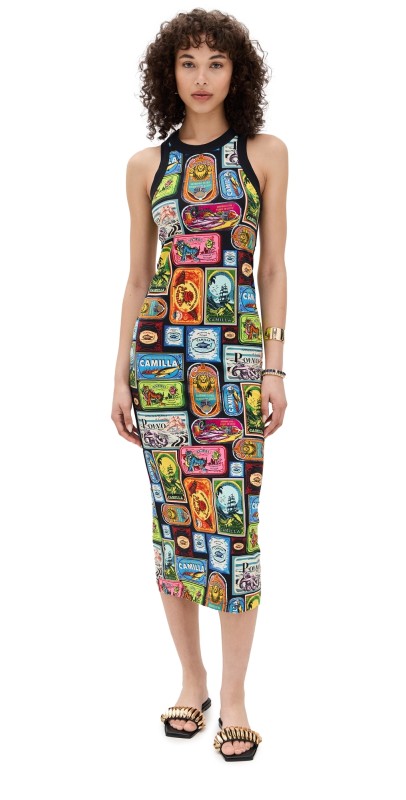 Camilla Jersey Tank Dress Sal Do Mar