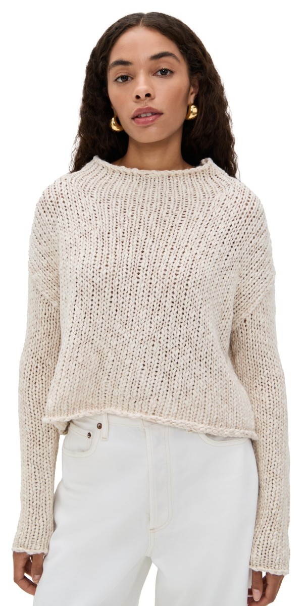 Free People Opal Sweater Tea