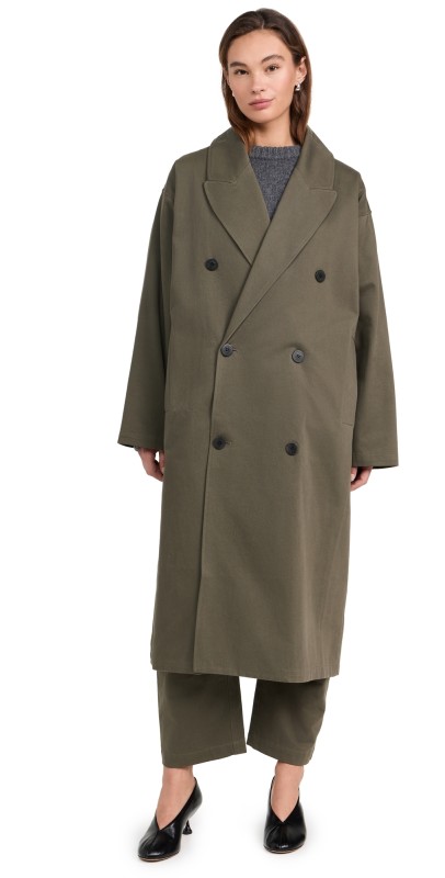 Jamie Haller The Baggy Trench Coat Olive