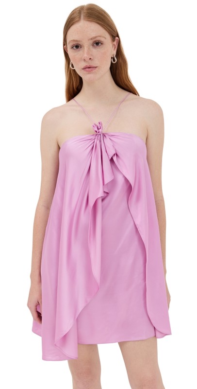 Acne Studios Satin Dress Blush Pink