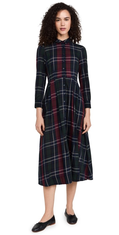Birds of Paradis Emmelie Dress Chalet Plaid
