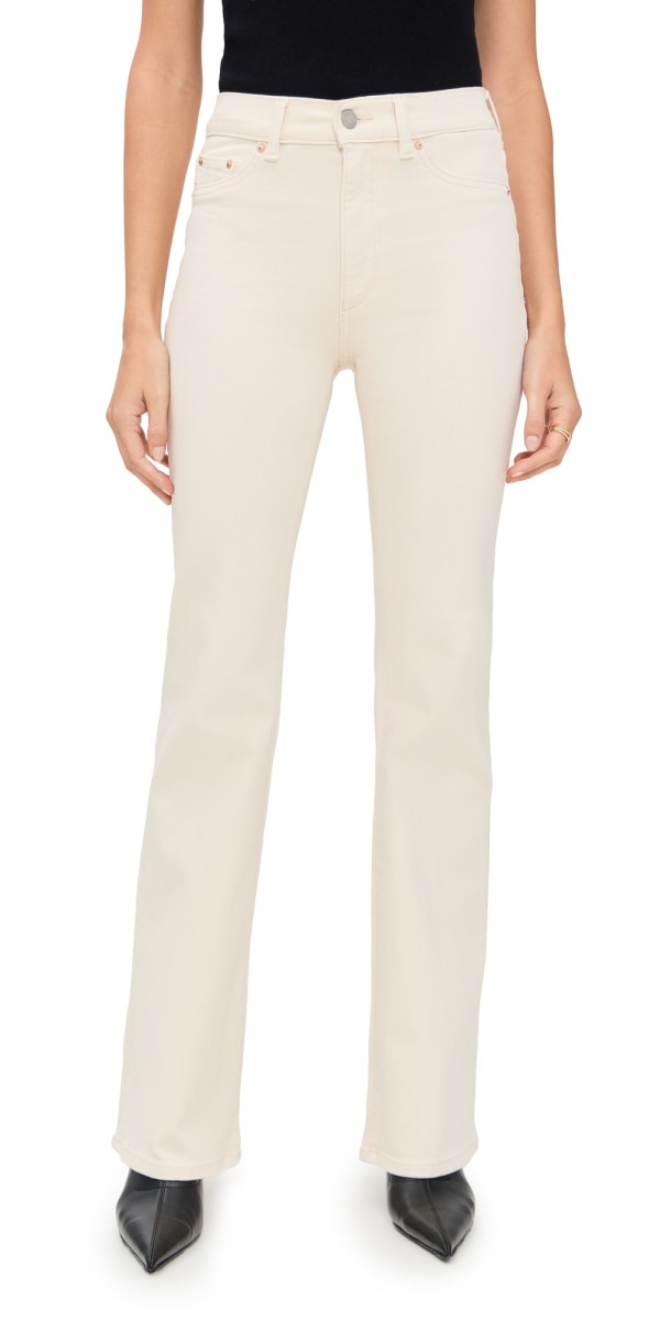 DL1961 Bridget Bootcut High Rise Instasculpt Jeans Flax (DL Airbrushed)