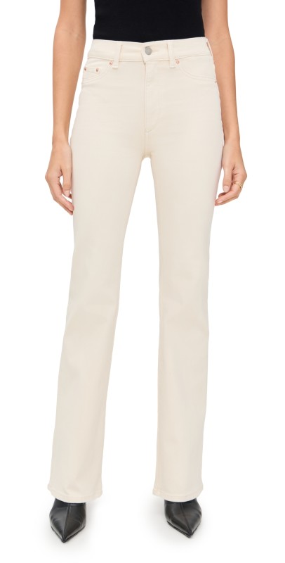 DL1961 Bridget Bootcut High Rise Instasculpt Jeans Flax (DL Airbrushed)