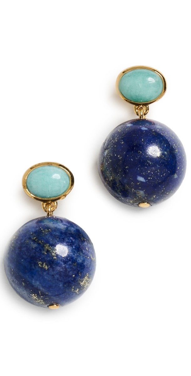 Lizzie Fortunato Umbria Earrings Blu