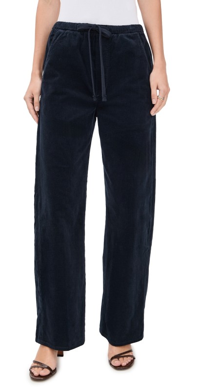 Citizens of Humanity Aurora Corduroy Pull On Pants True Navy