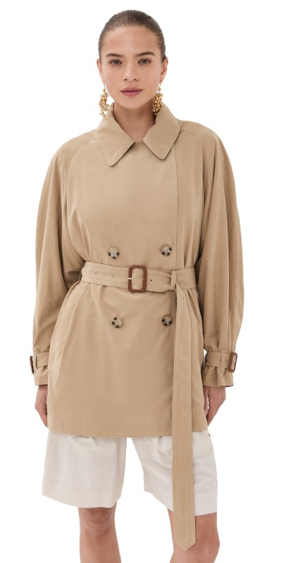 Isabel Marant Emilia Trench Coat Beige