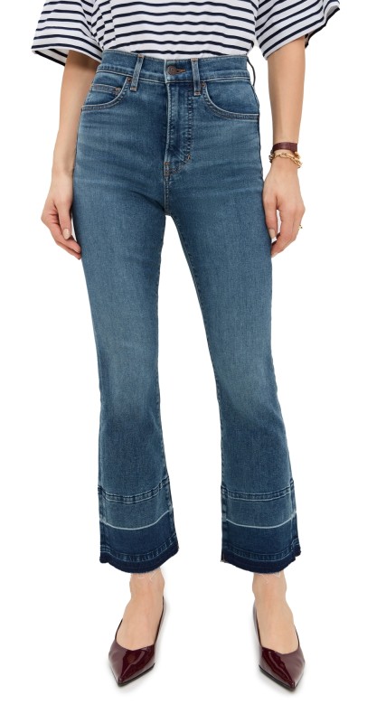 Veronica Beard Jean Carolina Ankle High Rise Skinny Jeans Bandit Beam
