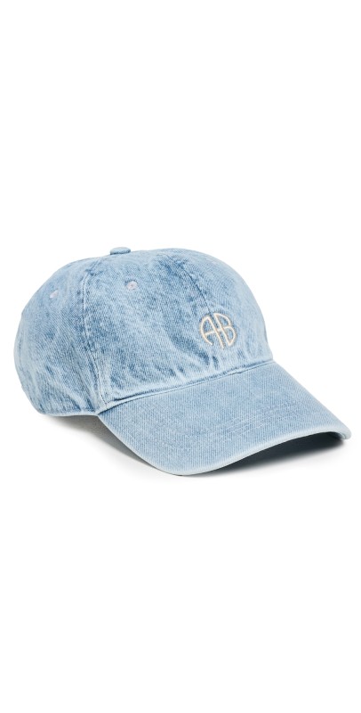 ANINE BING Jeremy Baseball Cap Washed Blu