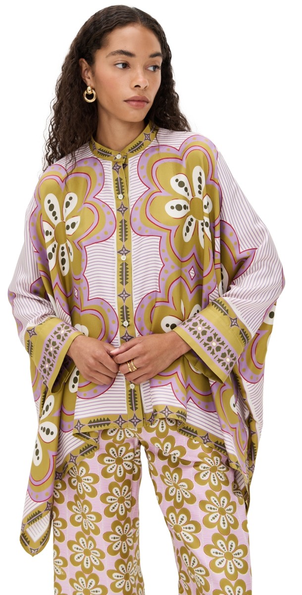 La DoubleJ Foulard Shirt Caper Placee