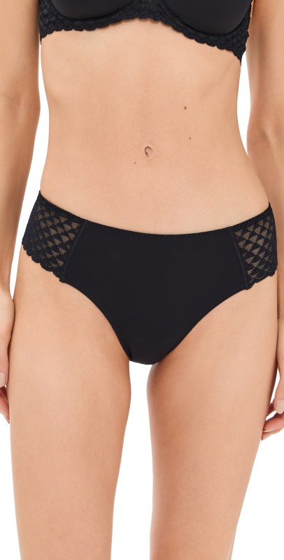 Simone Perele Subtile Low Cut Shorty Panties Black