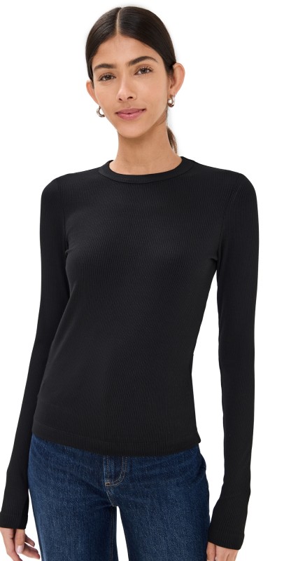 Pistola Denim Bailey Long Sleeve Noir