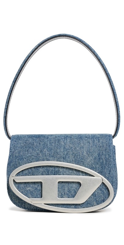Diesel 1DR Shoulder Bag Medium Blu