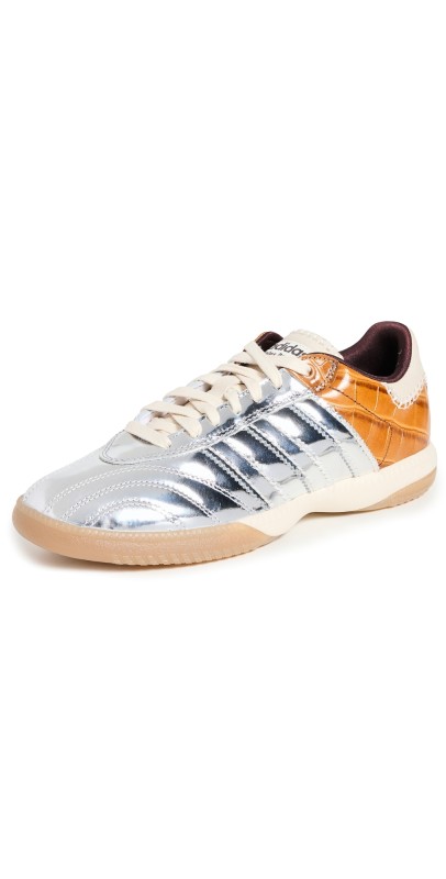 adidas Adidas x Wales Bonner Samba Metallic Unisex Sneakers Silver Met/Easy Yellow S17