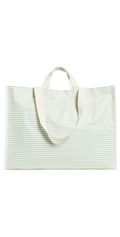 SunnyLife Carryall Beach Bag Sage Strip