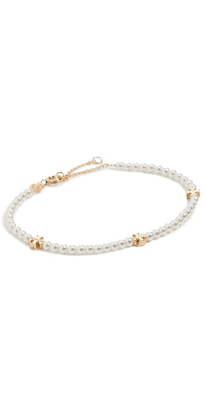 Tory Burch Kira Pearl Bracelet Tory Gold/Pearl