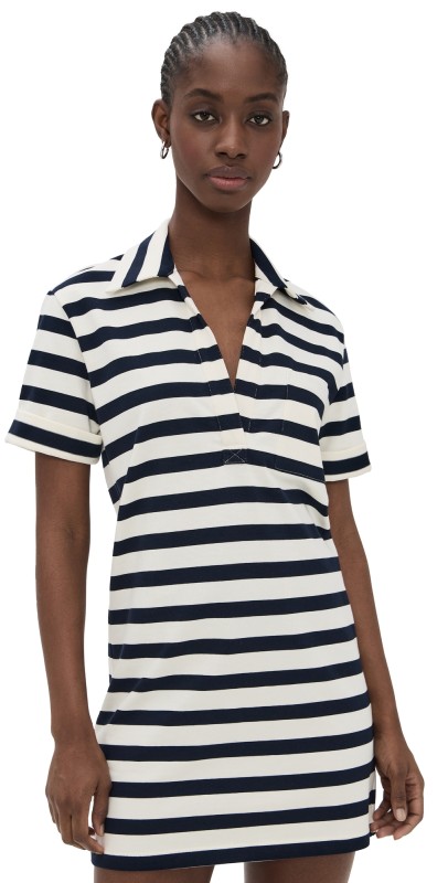 Veronica Beard Jean Cayden Dress Navy/Dove