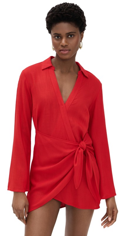 LSPACE Las Palmas Dress Flame
