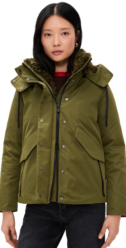 Save The Duck Kara Jacket Bark Green