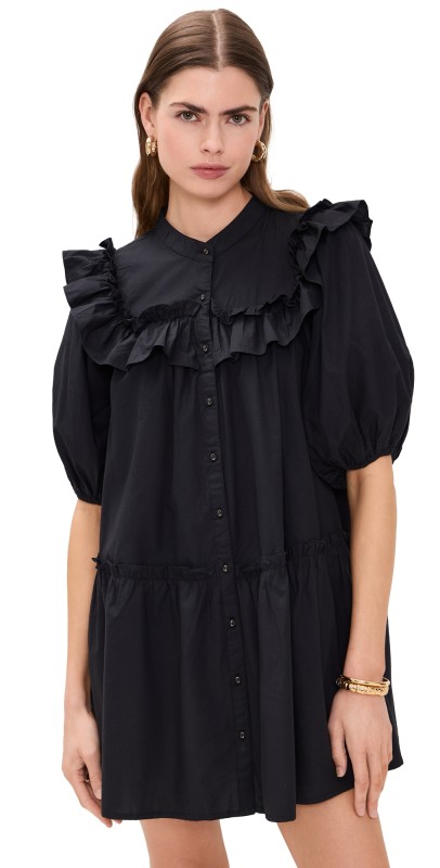 Cleobella Tatiana Mini Dress Black