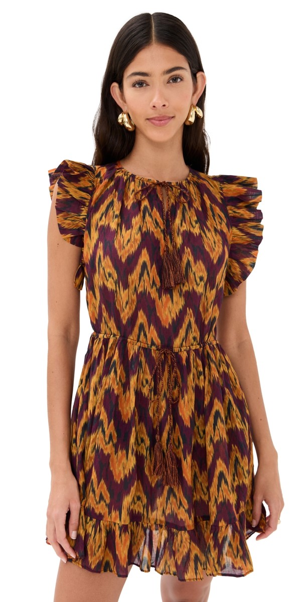 Ulla Johnson Kalina Mini Dress Coverup Terra