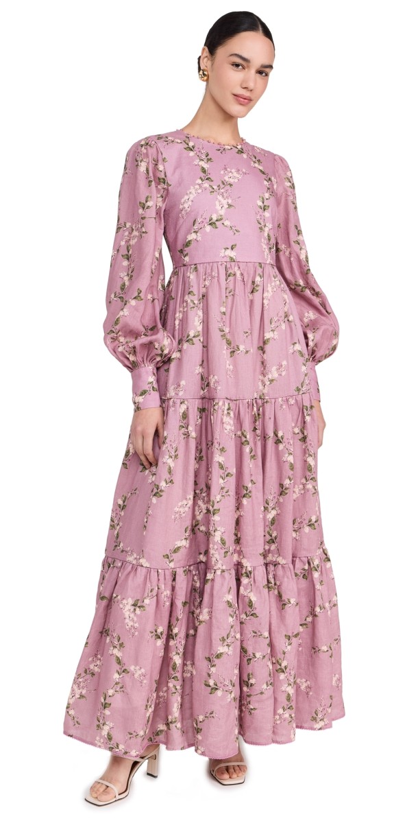 Agua by Agua Bendita Nuez Wisteria Dress Multicolor
