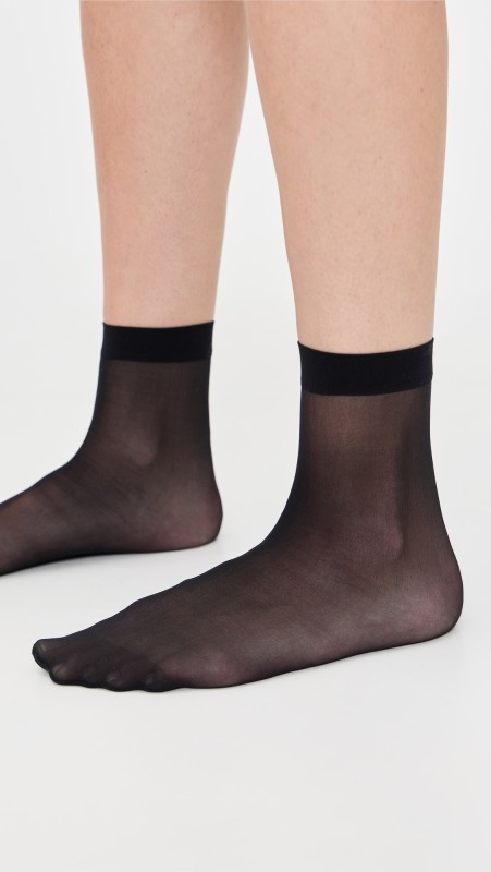 Wolford Individual 10 Socks Black