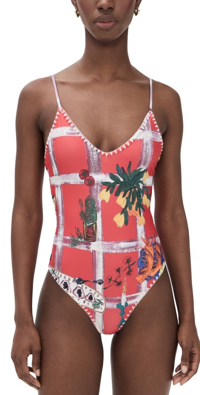 Carolina K Marietta One Piece Picnic Red