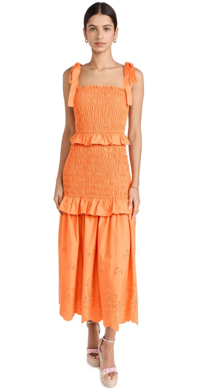 endless rose Orange Dress Orange