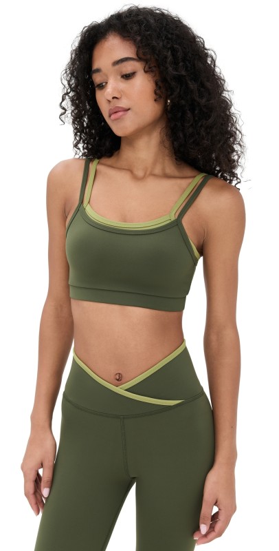Strut This The Rhodes Bra Basil