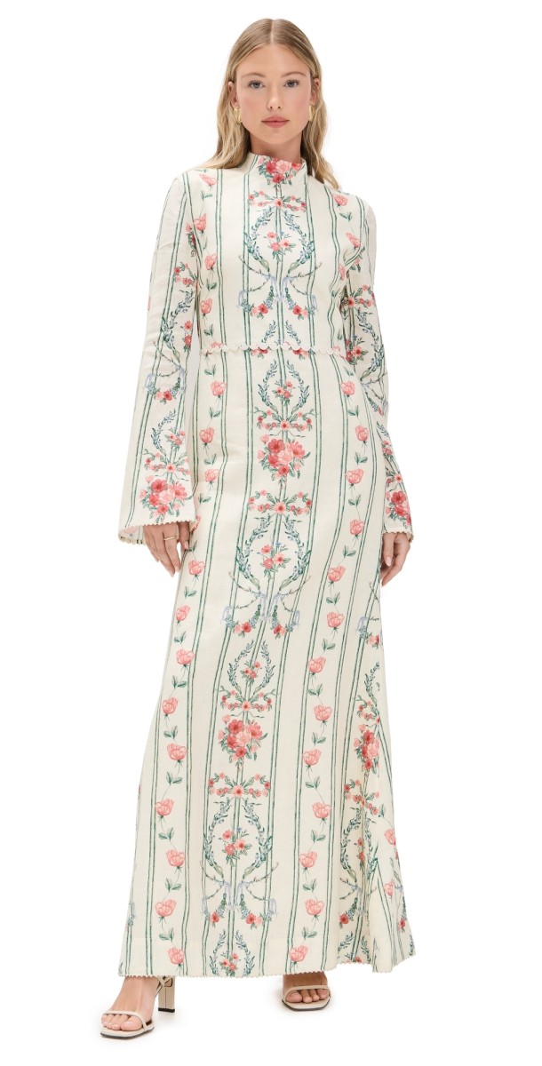 Agua by Agua Bendita Arcilla Mosqueta Dress Multicolor