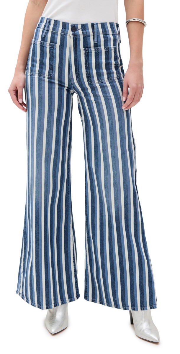 MOTHER Patch Pocket Twister Sneak Jeans Following Up