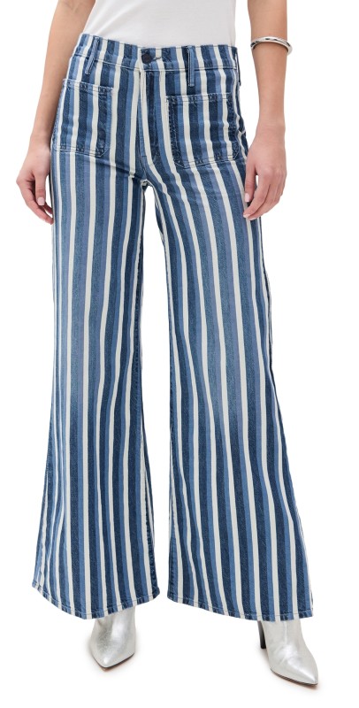 MOTHER Patch Pocket Twister Sneak Jeans Following Up