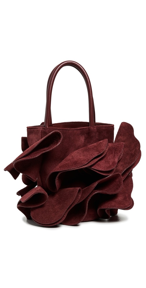 FARM Rio Flower Bag Merlot