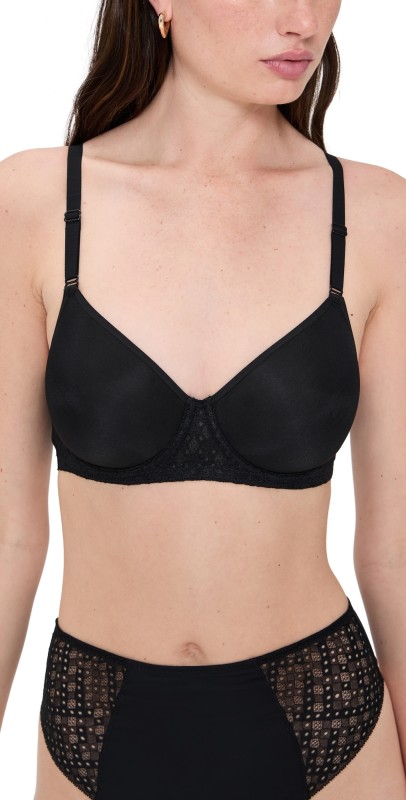 Natori Harmony Smooth Back Underwire Bra Black